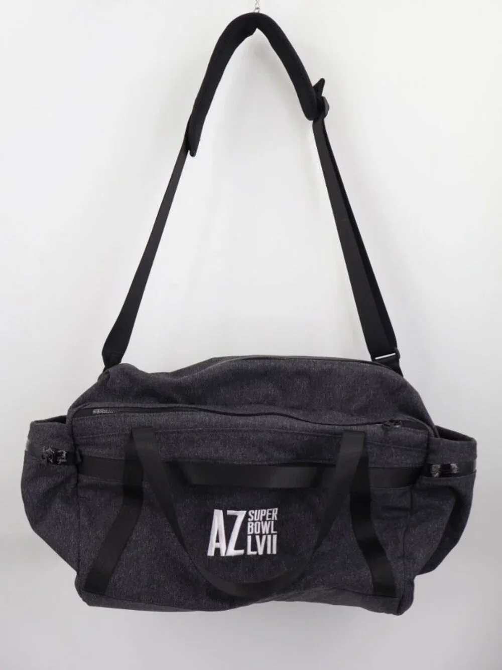 Lululemon Core Duffle Bag Super Bowl LVII Arizona AZ Limited Edition Grey Black
